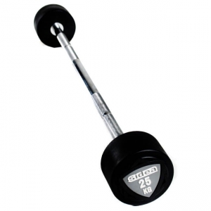 8710-8745 Preloaded Fixed Rubber Barbells