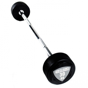 8710-8745 Preloaded Fixed Rubber Barbells