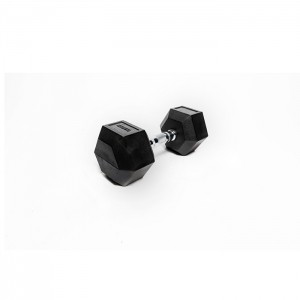 8915 hex rubber dumbbell