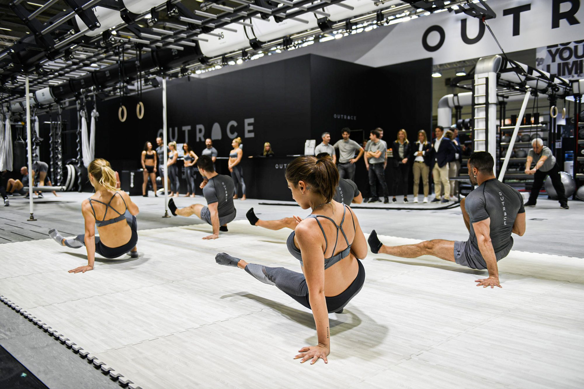 Athletes training on Sidea high-density EVA tatami martial arts mats