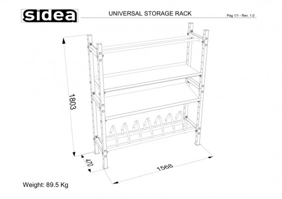 4145 - Universal Storage Rack