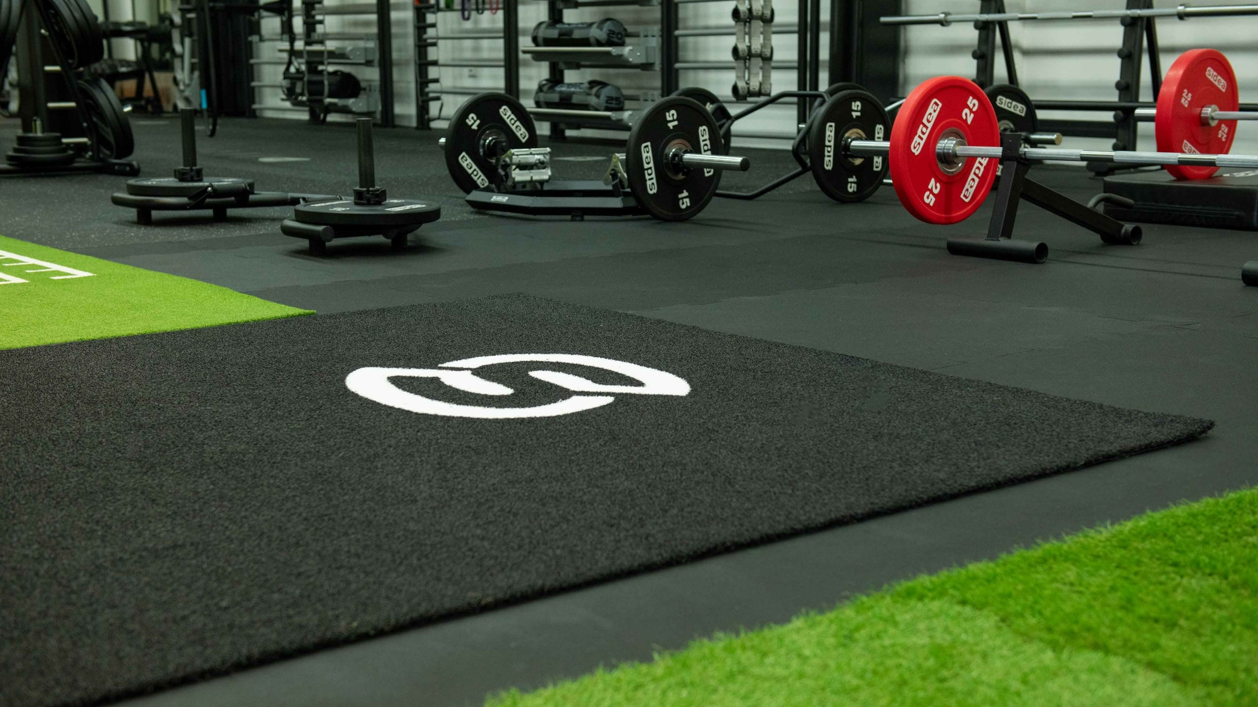 Functional sprint track roll made of Sidea commercial gym turf