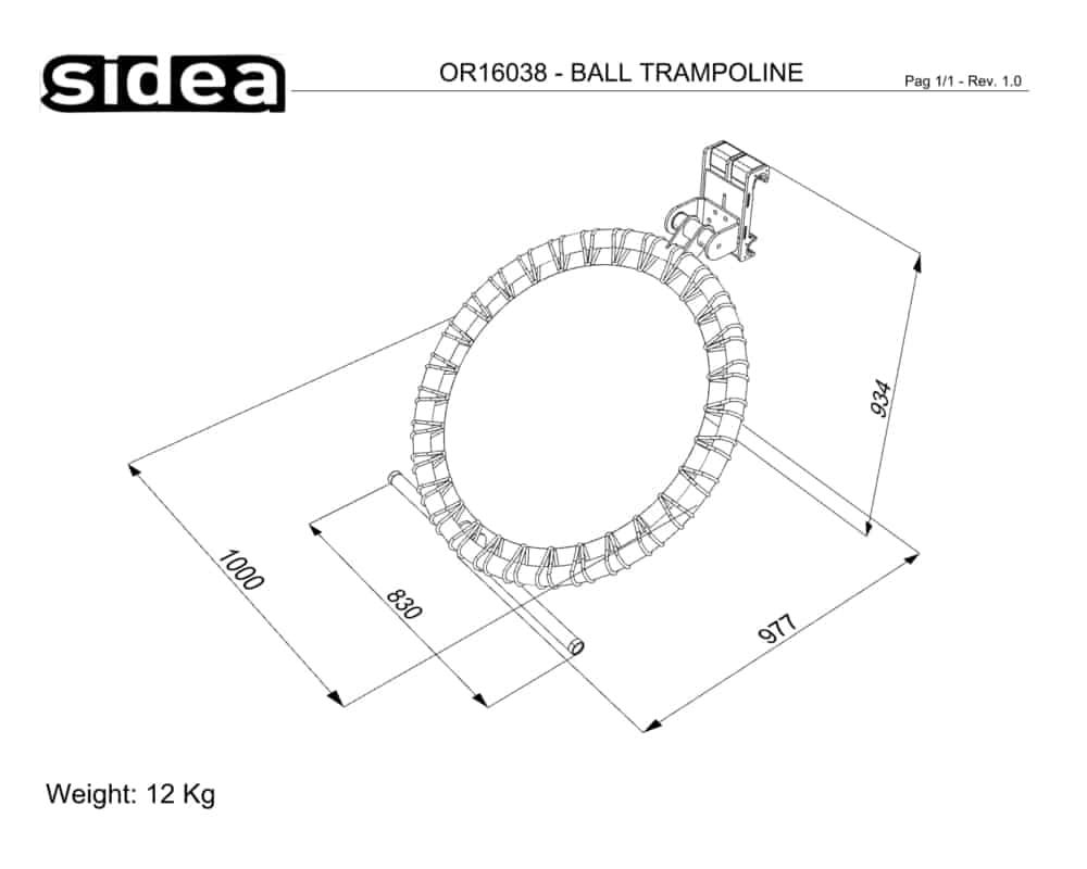 OR16038 - BALL TRAMPOLINE - QUOTE