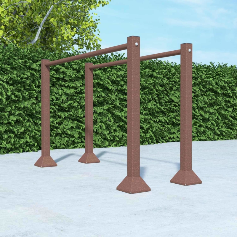 public-island-parallel-parallels-dips-bar-bars-gymnastic-triceps-outdoor-training-public-area-park-beach-workout-