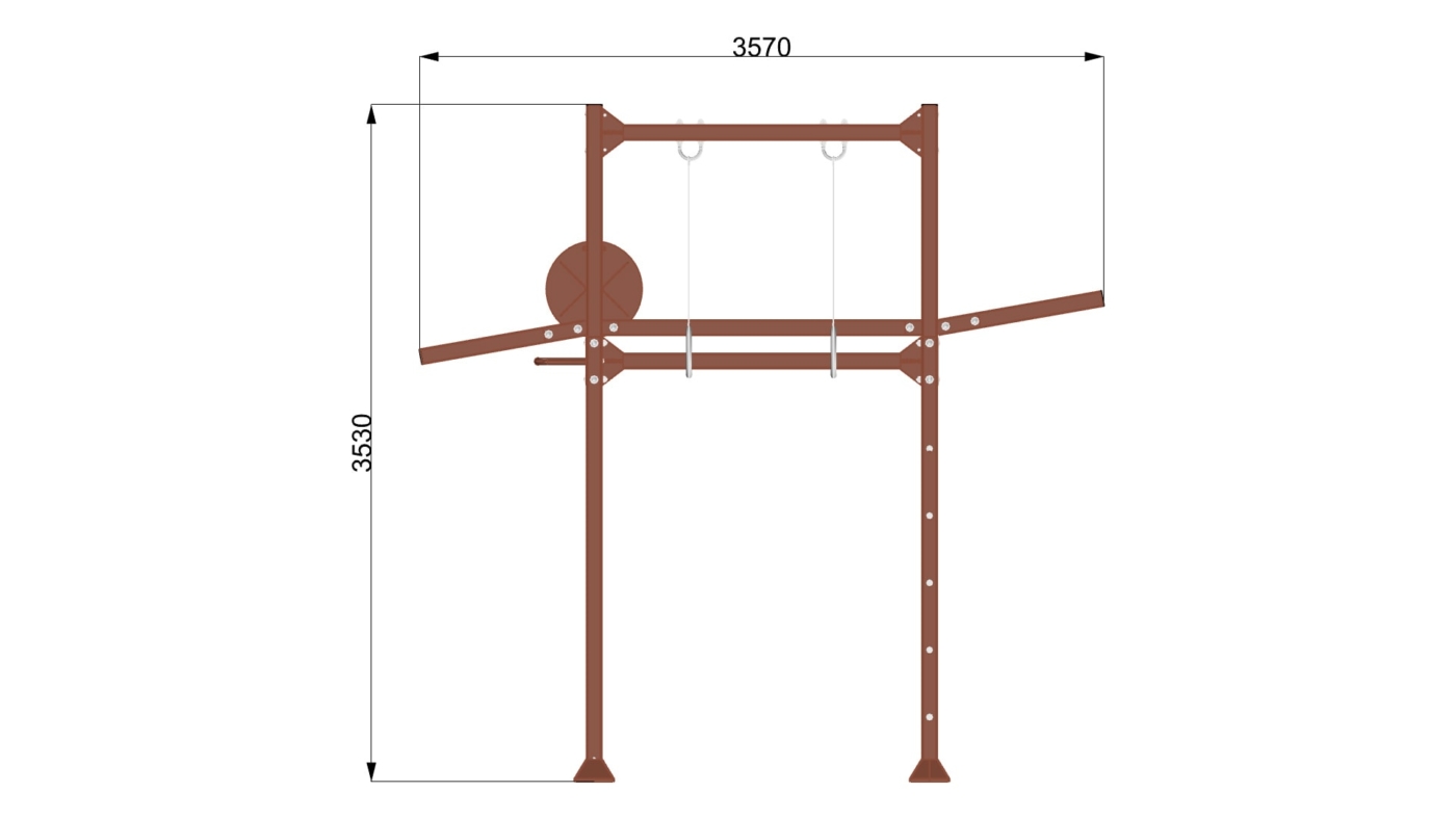 9085/1 Public Island Rack SIDE-QUOTE