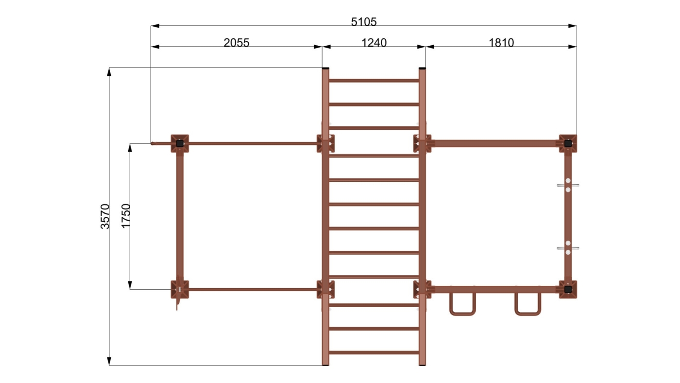 9085/1 Public Island Rack TOP-QUOTE