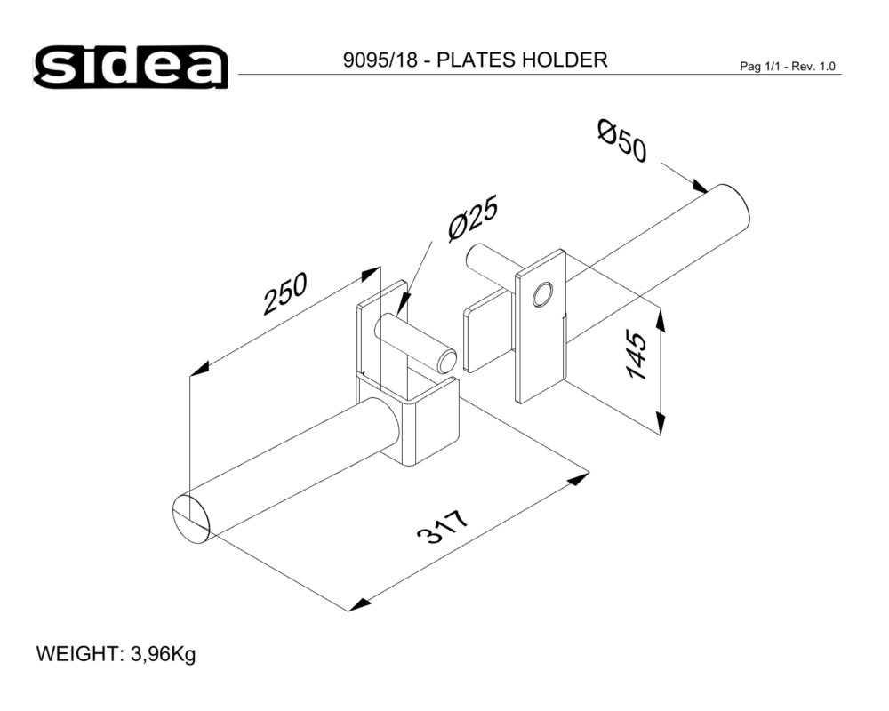 9095_18 - PLATES HOLDER