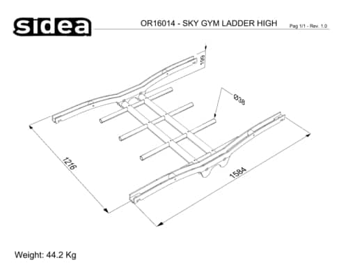 OR16014 - SKY GYM LADDER HIGH - QUOTE