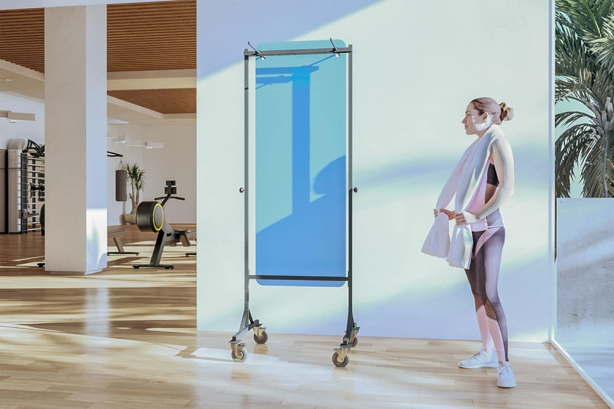 0398 - MAT STORAGE RACK