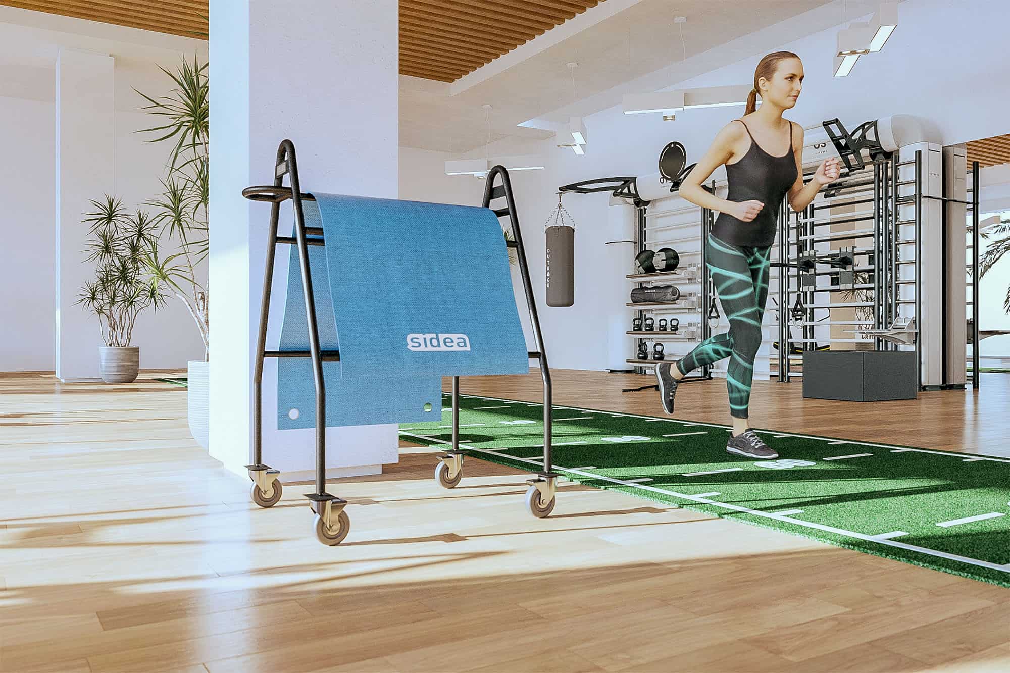 0399 - RACK MAT HORSE