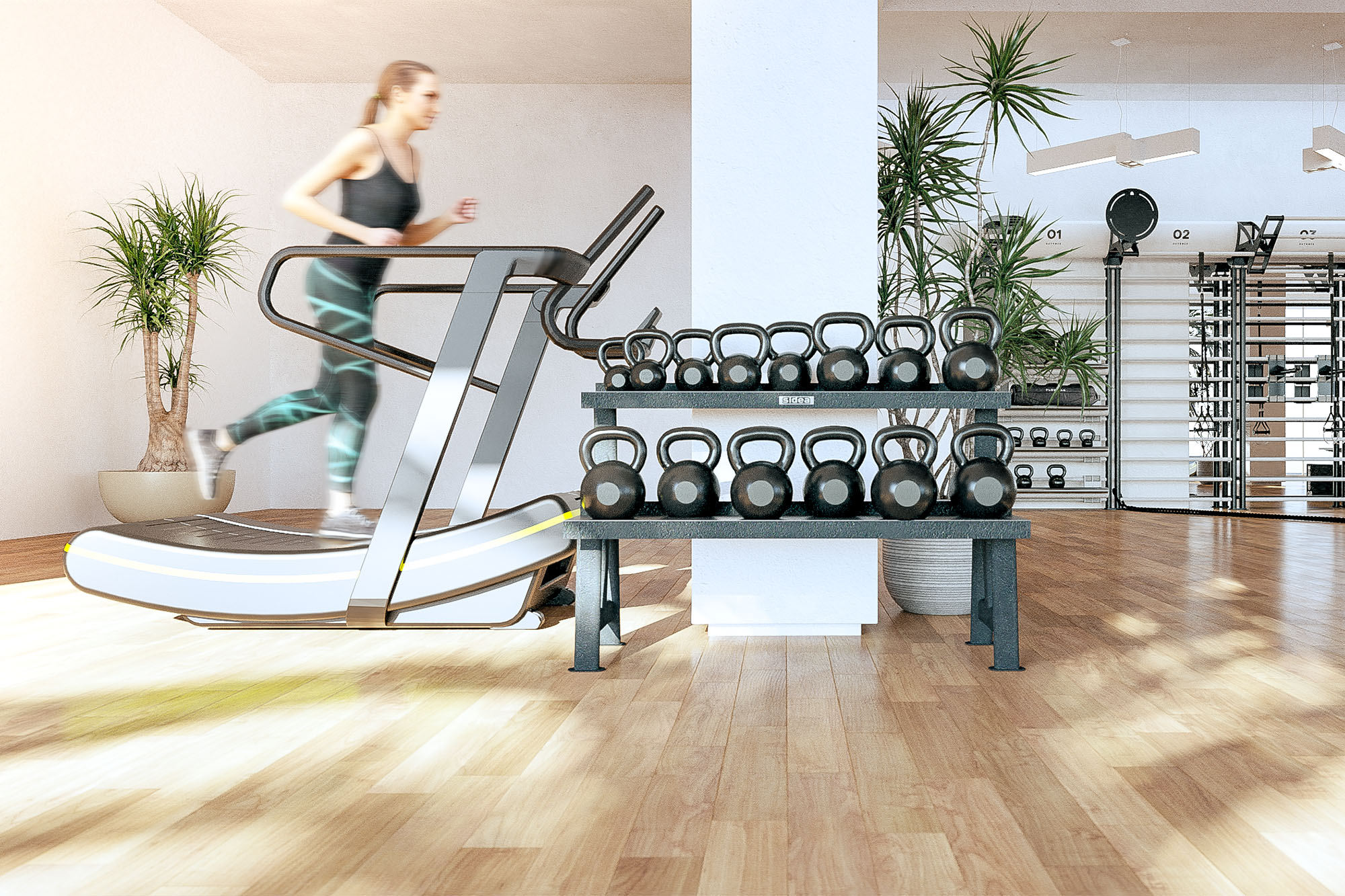 2185 - KETTLEBELL RACK