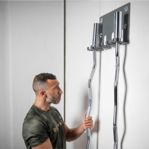 9049-3 Wall Barbell Rack 4 Places - copertina