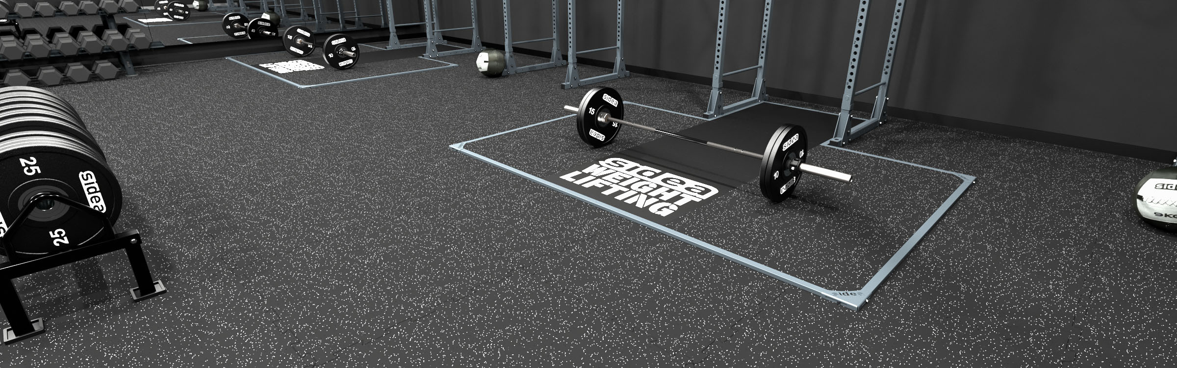 9209 Weightlifting Platfor - Render - 1