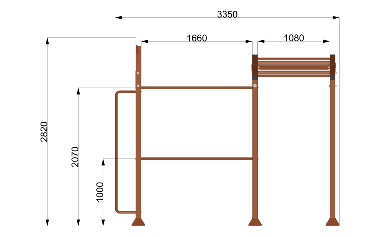 9085M2 - PUBLIC ISLAND MODEL 2-SIDE QUOTE