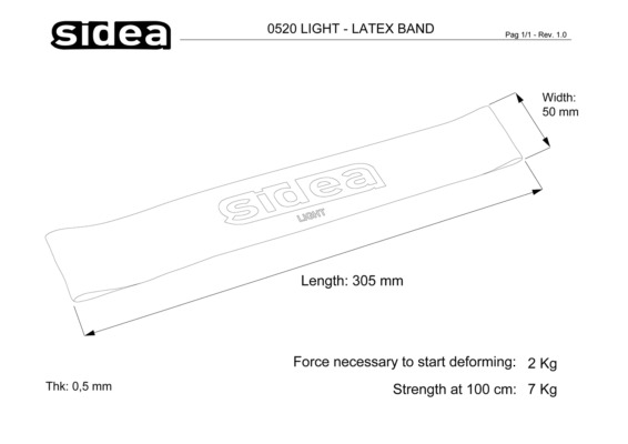 0520 light Latex Band