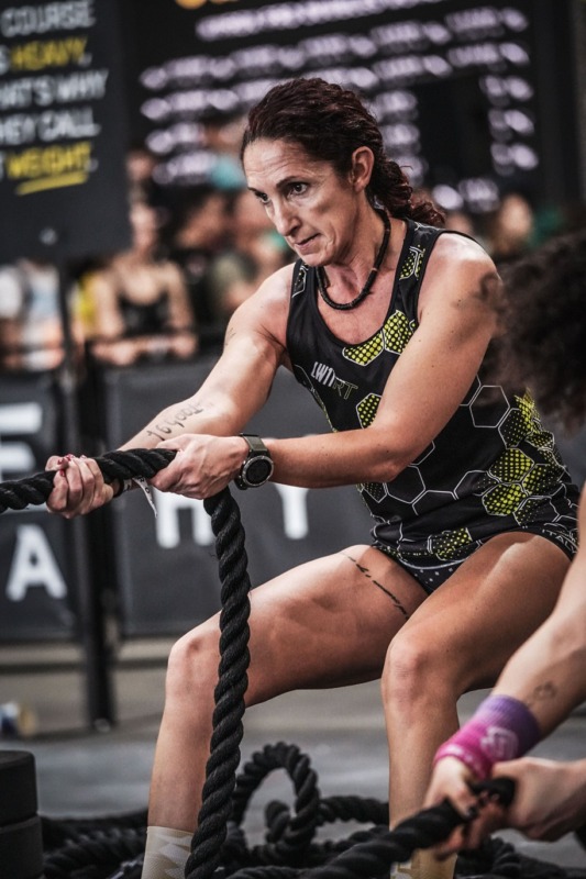 alessia del mastro tiata sled con rope hyrox torino (2)