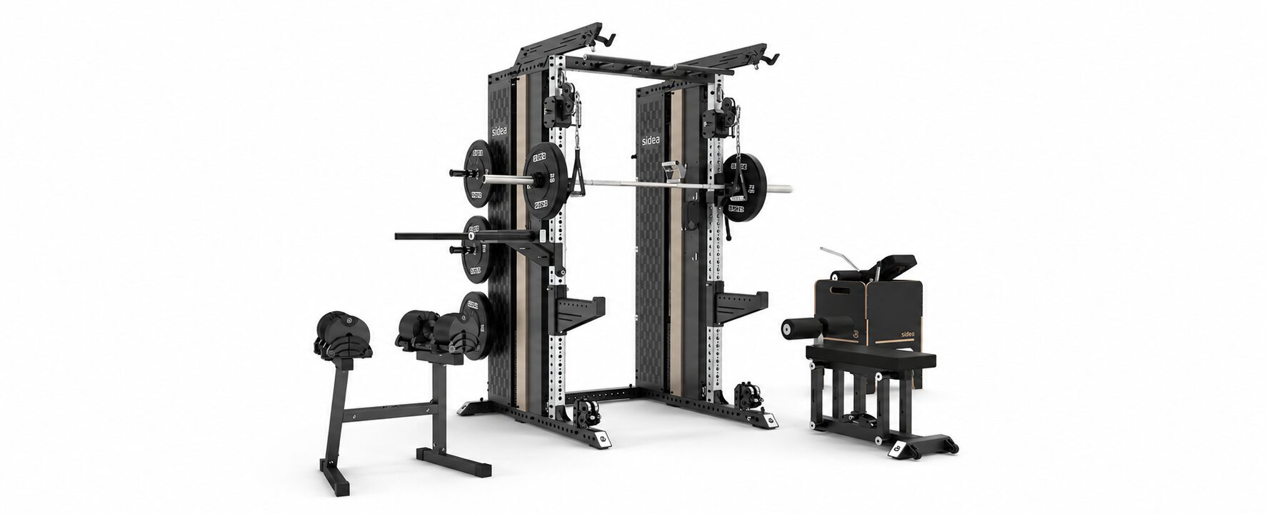 Commercial cable station with integrated bench and attachments. Cable Stations Ireland